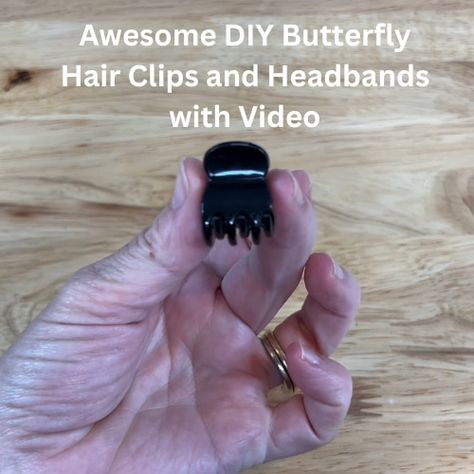 Are you looking for butterfly hair clips? Here are some easy DIY updates you can make to those clips and headbands. Butterfly Hair Clips Materials To start this project you’re going to need some gemstone stickers and these came from the dollar store. Butterfly Hair Clips Video Butterfly Hair Clips instructions 1. Add Stickers to ... Read More about Awesome DIY Butterfly Hair Clips and Headbands with Video You're reading Awesome DIY Butterfly Hair Clips and Headbands with Video written by C Crease Free Hair Clips, How To Use A Butterfly Hair Clip, Butterfly Antenna Headband Diy, Diy Butterfly Antenna Headband, Concert Hair Butterfly Clips, Hair Twist Bun, Head Braid, How To Make Butterfly, Twist Bun