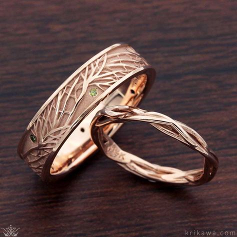 Branch Wedding Band, Taustakuva Iphone Disney, Tiffany Wedding Rings, Gold Wedding Bands, Matching Wedding Rings, Custom Wedding Rings, Band Design, Wedding Rings Rose Gold, Wedding Ring Designs