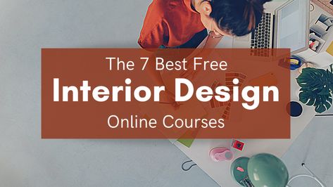 If you're interested in becoming a designer but aren't ready to take the expensive leap of a degree, try these free interior design courses online first... Interior Design Certification, Interior Design Course, Interior Design Courses Online, Interior Design Degree, Interior Design Classes, Interior Design Career, Interior Design Drawings, Interior Design Courses, Interior Design Advice