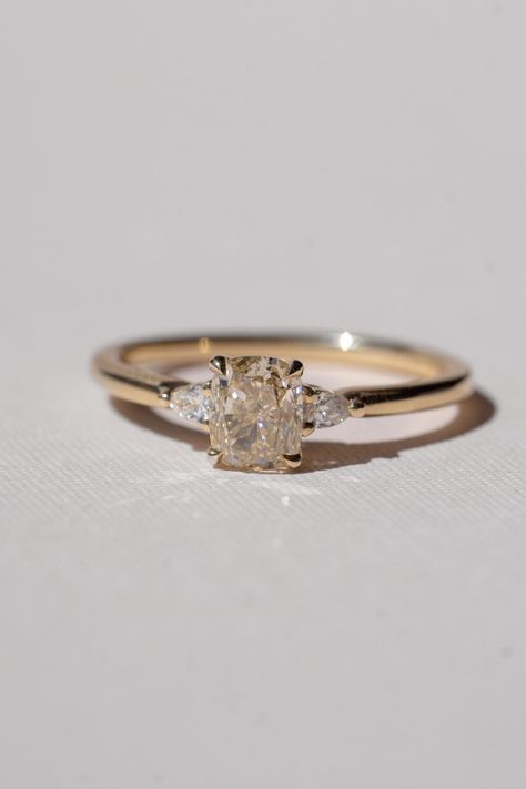 Dainty Gold Wedding Rings, Silver Gold Engagement Ring, Simple Vintage Gold Engagement Rings, Tiny Wedding Rings, Indian Engagement Rings Gold Jewellery, Opal And Diamond Engagement Ring, Cushion Pave Engagement Ring, Champagne Stone Engagement Ring, Delicate Engagement Ring Gold