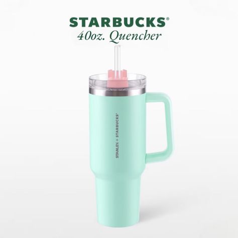 Stanley Cup Starbucks, Starbucks X Stanley, Starbucks Stanley Cup, Aesthetic Stanley, Starbucks Stanley, Stanley Cups, Cupcake Wars, Mens Journal, Preppy Clothes