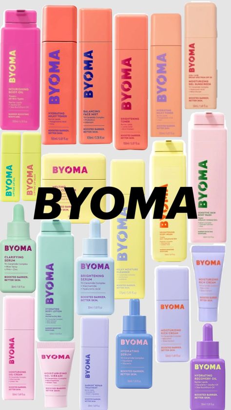 Sephora Skincare Products, Skin Care Preppy, Trendy Skincare, Byoma Skincare, Dream Skincare, Skincare Preppy, Preppy Skincare, Gel Sunscreen, Sephora Skin Care