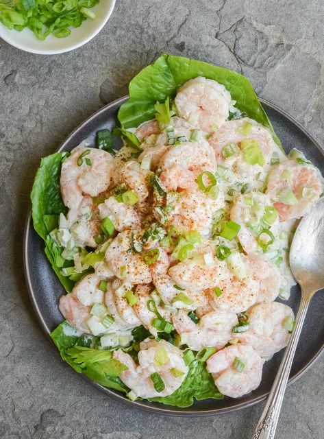 Crab Cakes to Fish Tacos: 16 Sensational Seafood Recipes - Once Upon a Chef Old Bay Shrimp Salad, Bay Shrimp Salad, Green Shrimp, Old Bay Shrimp, Cabin Food, Shrimp Salad Recipe, Burger Bowl, Best Shrimp Recipes, Sea Food Salad Recipes