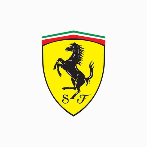 Top 25 Car Logos Of All Time F1 Teams Logo, Ferrari Stickers, Cute Stickers Ideas, Formula 1 Logo, Logo Real Madrid, Scuderia Ferrari Logo, Cars Brands, Hp Logo, F1 Logo