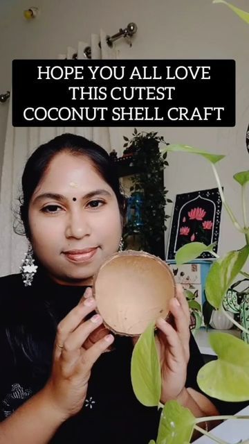 Weast Metirial Craft, Coconut Shell Art, Coconut Shell Crafts, Craft From Waste Material, Diy Crafts Love, Waste Material, Diy Butterfly, Genius Quotes, Best Out Of Waste