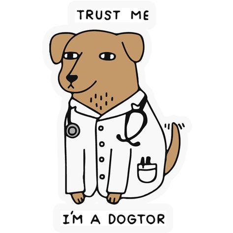 Dog Vet Aesthetic, Veterinary Technician Aesthetic, Cute Veterinarian Drawings, Veterinary Drawing, Vet Med Stickers, Veterinarian Drawing, Veterinarian Sticker, Vet Drawing, Vet Illustration