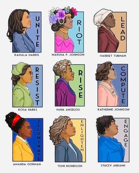 Black Women History Month, Women’s History Month Poster, Lgbtq History Month, Women In History Inspirational, Black Student Union Poster Ideas, Womens History Month Art, Womens Month Poster, Womens History Month Bulletin Board Ra, Womens History Month Ideas