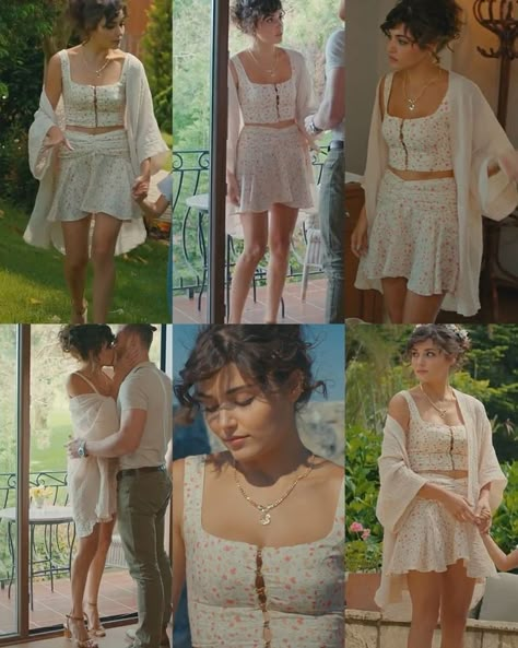 Hande Ercel Style, Hande Erçel, Turkish Fashion, Stockholm Fashion, Causual Outfits, Fashion Tv, Outfits Verano, Celebrity Outfits, Cute Summer Outfits