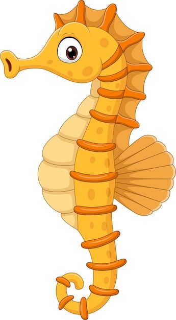 Sea Horse Illustration, Cartoon Seahorse, Sea Horses Illustration, Sea Drawing, Horse Cartoon, Lilo And Stitch Drawings, Stitch Drawing, Horse Illustration, Alphabet Activities Preschool