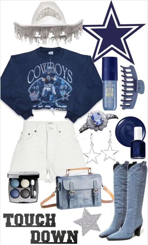 Cute Dallas Cowboys Game Outfit, Cowboys Game Outfit, Dallas Cowboys Outfits Woman, Mlb Wife, Women Western Outfits, Cowboys Outfits, Cowboy Outfits For Women, Dallas Outfit, Dallas Cowboys Outfits