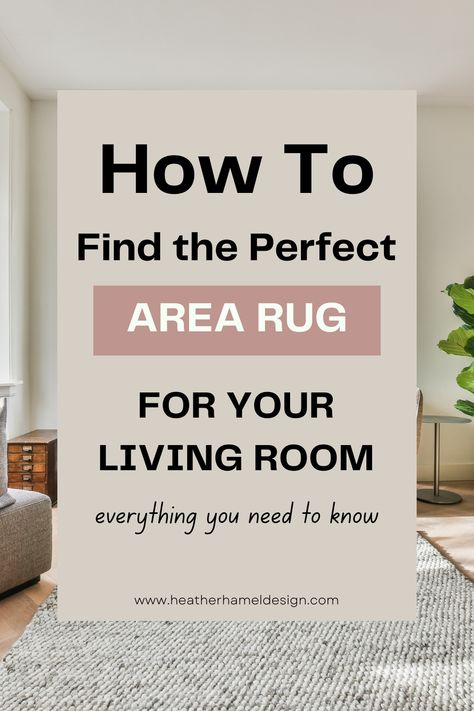 Transform your living room with the perfect area rug! Learn the key tips for choosing the right rug size for your space with our comprehensive guide. Say goodbye to cluttered and awkward spaces, and hello to a stylish and cozy living room. Area Rugs For Small Living Room, How To Choose A Living Room Rug, Living Rooms With Rugs, Small Living Room Rug Placement, Carpet Size Guide Living Rooms, Rug Trends 2024, How To Choose A Rug, Area Rugs In Living Room Size Guide, Rug Placement With Sectional