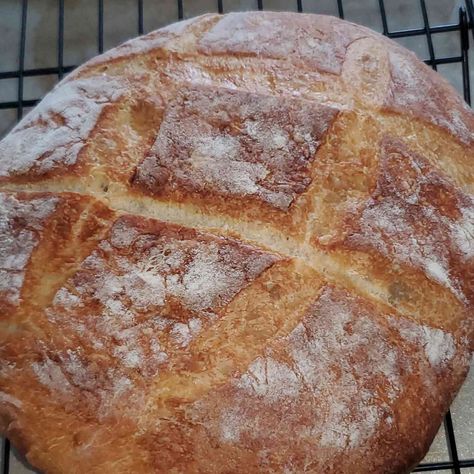 Instant Pot Crusty No-Knead Bread Bone Reading, Crusty Bread Recipe, Kitchen Witch Recipes, Knead Bread Recipe, Artisan Bread Recipes, No Knead Bread, No Knead, Instant Pot Dinner Recipes, Easy Bread Recipes