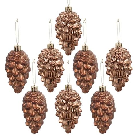 Pine Cone Ornament, Woodland Christmas Decor, Large Christmas Ornaments, Copper Christmas, Christmas Branches, Christmas Pine Cones, Holiday Party Decor, Christmas Tree Branches, Pinecone Ornaments