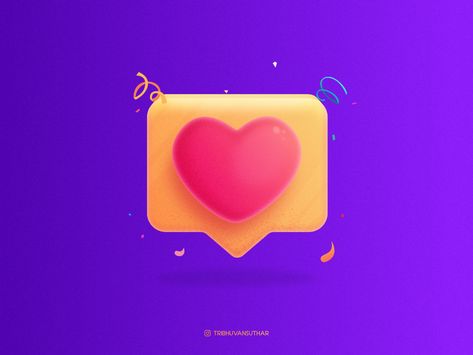 Button Heart, Iphone Lockscreen Wallpaper, Vi Design, Food Graphic Design, Like Button, 3d Icons, Good Cartoons, 3d Artwork, Heart Beat