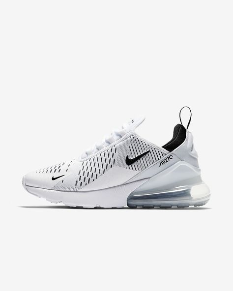 Calzado para mujer Nike Air Max 270. Nike.com Nike Pro Max 270, Nike Pro Shoes, Nike Air Max 270 Women, Nike Air Max 270 White, Nike 270, Zapatillas Nike Air, Air Max 180, Sport Nike, Preppy Shoes