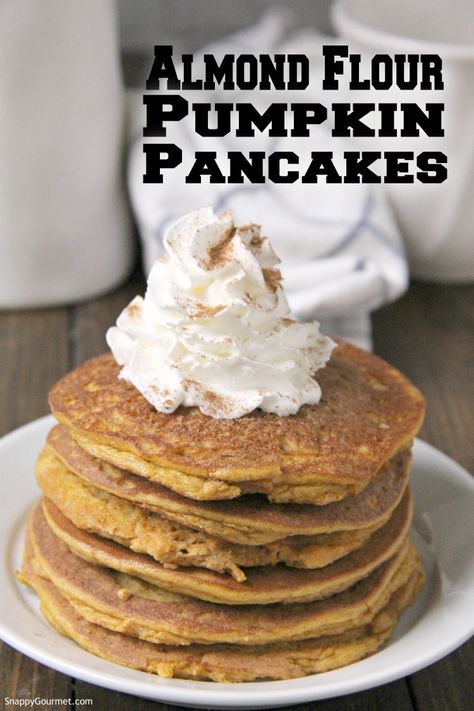 Almond Flour Pumpkin Pancakes Paleo Pumpkin Pancakes, Almond Flour Pumpkin, Gluten Free Pumpkin Pancakes, Pumpkin Pancakes Recipe, Pumpkin Protein Pancakes, Almond Pancakes, Almond Flour Pancakes, Pumpkin Pancake Recipe, Flours Banana Bread