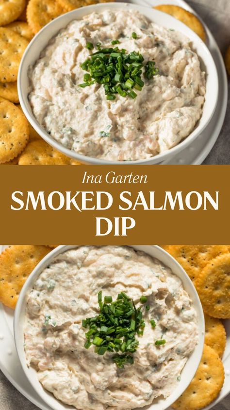 Ina Garten Smoked Salmon Dip Smoked Salmon Dip Cream Cheese, Smoked Salmon Dip Recipes, Salmon Dip Cream Cheese, Smoked Fish Dip Recipe, Salmon Dip Recipes, Smoked Fish Dip, Smoked Salmon Spread, Salmon And Cream Cheese, Smoked Salmon Appetizer