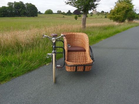 Bicycle Sidecar, Velo Cargo, Velo Vintage, I Want To Ride My Bicycle, Vintage Bicycle, Cargo Bike, Vintage Bicycles, Sidecar, Cute Cars