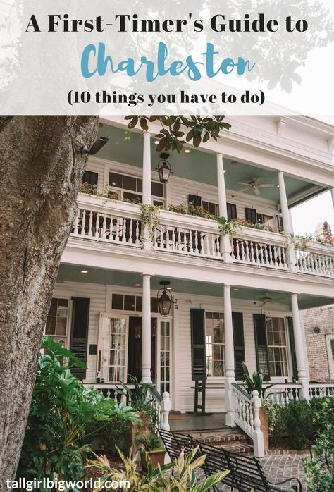 What to Do in Charleston, SC (The 10 BEST Things!) | Tall Girl Big World Charleston South Carolina Vacation, Charleston Sc Things To Do, Charleston Itinerary, Charleston Travel Guide, Charleston Vacation, South Carolina Vacation, South Carolina Travel, Charleston Travel, Isle Of Palms