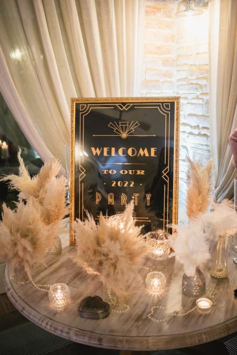 1920s Event Decor, 20s Bday Party, Great Gatsby Party Decorations Birthdays, Gatsby Pool Party, Great Gatsby Aesthetic Art Deco, Gatsby Party Ideas Decoration, 1920s Aesthetic Party Decor, Matric Dance Themes, Great Gatsby 50th Birthday Party