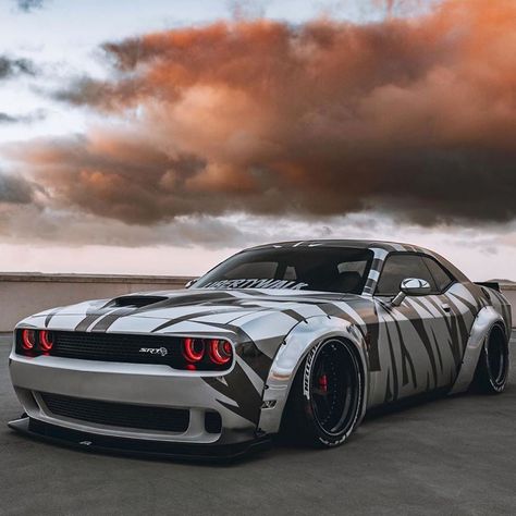 972 Likes, 16 Comments - DUB Magazine (@dubmagazine) on Instagram: “@951hellgato #LibertyWalk #HellGato as seen in @RoddyRicch's “The Box” music video | Link in bio 📸…” Doge Challenger, Srt Demon, Serie Bmw, Dodge Charger Hellcat, Dodge Challenger Hellcat, Challenger Srt Hellcat, Dodge Challenger Srt Hellcat, Hellcat Challenger, Dodge Muscle Cars