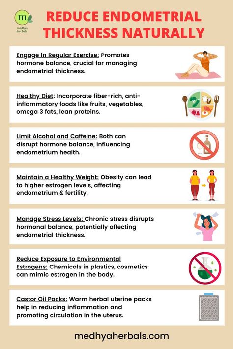 The term “endometrial thickness” refers to an abnormal increase in the thickness of the lining of the uterus, known as the endometrium. This condition can occur due to various factors and often presents itself with a range of symptoms such as heavy or prolonged menstrual bleeding, pelvic pain, or irregular periods. If you’ve been experiencing a thickened endometrium, you may be wondering how to naturally reduce endometrial thickness and maintain a healthy uterus. Healthy Uterus, Endometrial Hyperplasia, Heavy Periods, Irregular Periods, Hormonal Imbalance, Estrogen Dominance, Hormonal Balance, Ayurvedic Herbs, Pelvic Pain