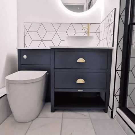 Bathroom Toilet Sink Unit, Sink And Toilet Unit, Bathroom Toilet And Sink Vanity Unit, Harvey George Vanity Unit, Sink And Toilet Vanity Unit, Toilet And Sink Vanity Unit, Eaves Ideas, Ensuite Vanity, Toilet Vanity Unit