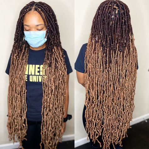 BAHALOCS ✄ on Instagram: “36 inch two toned Regular Sized Freedom Locs.  #nashvillebraids #twists #passiontwists #braids #murfreesborobraids #murfreesborostylist…” Freedom Locs, Locs, Natural Hair, Nashville, Natural Hair Styles, Braids, Twist, Hairstyles, Hair Styles