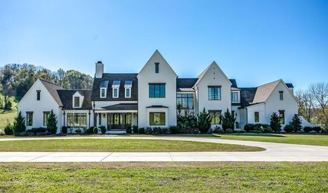 $4.9M Modern Farmhouse Pending Sale in Franklin, TN (PHOTOS) - Pricey Pads Franklin Homes, Safe Room, Franklin Tn, Farmhouse Exterior, Outdoor Retreat, Dream House Plans, House And Home Magazine, In Ground Pools, Future House