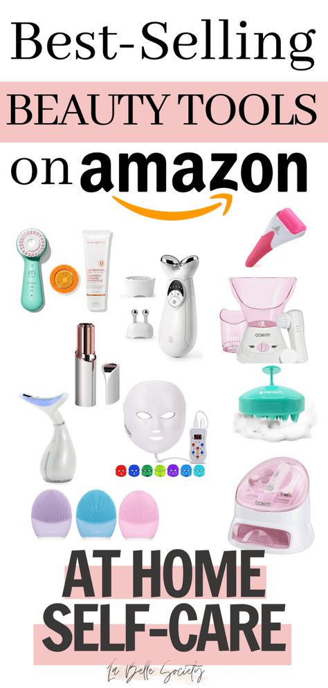 This is a post with the best beauty tools on Amazon. All the must have professional skincare products for at home self-care from the best-selling beauty products on Amazon. A current list of essential skin care tools perfect for gift ideas #skincaretools #selfcaregiftideas #skincaregiftideas #beautygiftideas #bestskincaretools Professional Skincare, Natural Hair Treatments, Professional Skin Care Products, Organic Cosmetics, Amazon Beauty Products, Natural Moisturizer, Skincare Tools, Beauty Tool, Natural Cosmetics