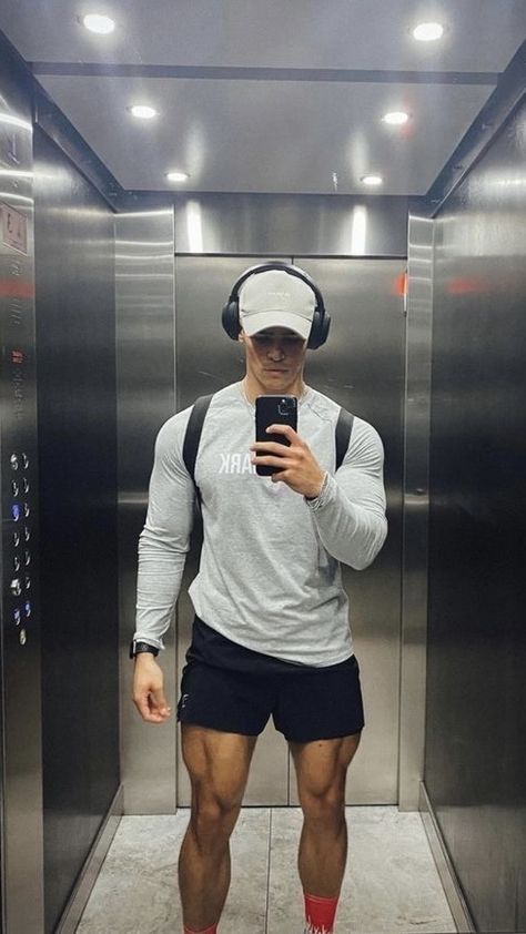 Consider Me By Becka Mack, Workout Outfits Men, Mens Workout Outfits, Men Gym Outfit, Mens Gym Outfits, Gym Fits Men, Becka Mack, Sporty Outfits Men, Gym Outfit Men