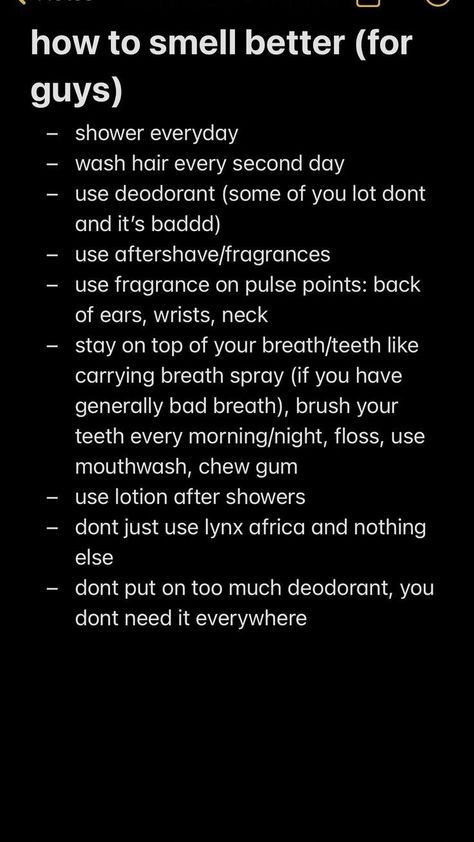 Personal Hygiene For Men, Skin Care For Guys, Men Smell Good Routine, Men’s Glow Up Tips, Hygiene Tips Men, Men Hygiene Essentials, Mens Hygiene Tips, Glow Up For Guys, Men Hygiene Tips