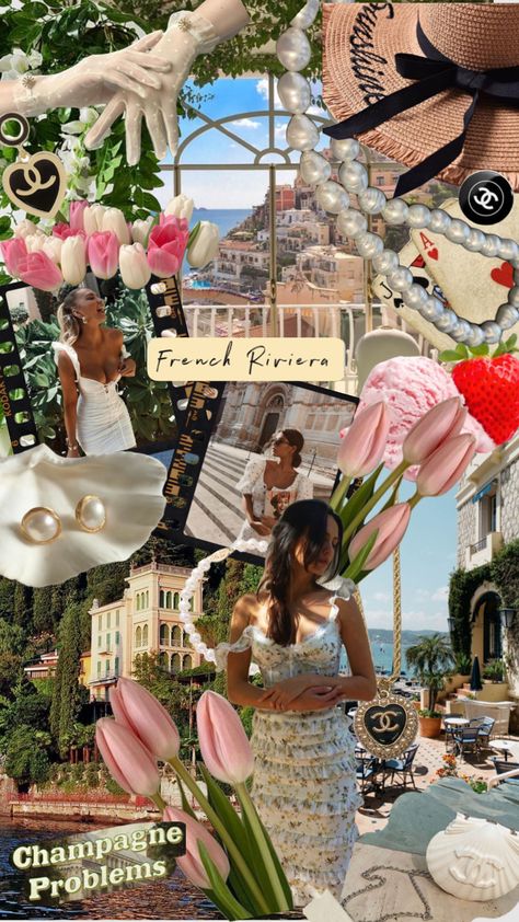 French Riviera Chic 🤍🥐 French Riviera Bachelorette, French Riviera Theme Party, French Party Aesthetic, French Mood Board, French Riviera Party, French Bachelorette, French Riviera Outfits, French Riviera Fashion, 60s France