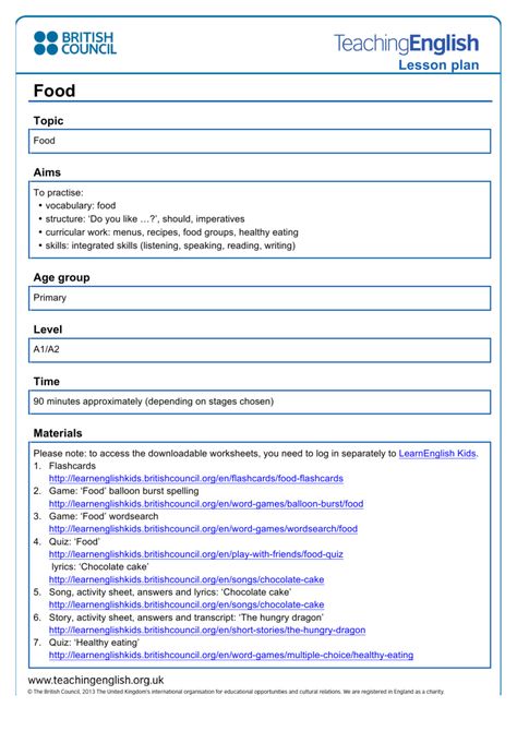 Lesson Plan Template, Planning Template, British Council, Plan Template, Activity Sheets, Free Templates, Lesson Plan, Writing Skills, Lesson Plans