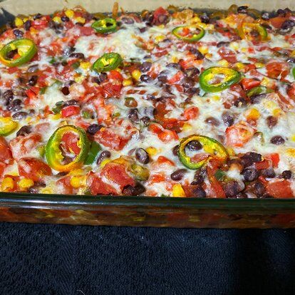 DASH Diet Mexican Bake Recipe - Allrecipes.com | Allrecipes Mexican Bake, Dash Diet Menu, Heart Healthy Diet Recipes, High Blood Pressure Diet Meals, Low Sodium Recipes Heart, Dash Diet Plan, Salt Free Recipes, Dash Diet Meal Plan, Heart Healthy Recipes Low Sodium