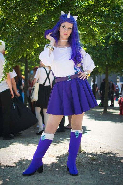 Rarity Mlp Cosplay, Rarity Cosplay, Rarity Costume, Mlp Cosplay, My Little Pony Costume, Equestria Girl, Cosplay Tips, People Dress, Cosplay Dress