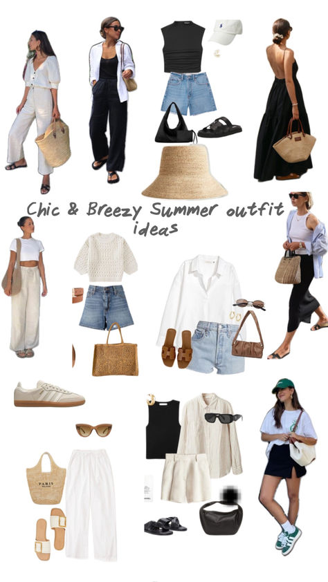 Discover trendy and stylish summer outfit ideas to keep you cool and fashionable all season long. From breezy beachwear to cozy evening outfits, find the perfect inspiration for your summer wardrobe! Hottest Outfits, Summer Holiday Outfits, Hawaii Outfits, Cozy Evening, Chic Summer Outfits, Trip Outfits, Stylish Summer Outfits, Italy Outfits, Travel Outfit Summer