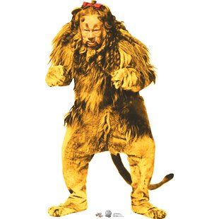 Advanced Graphics Lion Life-Size Cardboard Stand-Up | Wayfair Wicked Witch Melting, Wizard Of Oz Lion, Cardboard Standup, Wizard Of Oz 1939, Glinda The Good, Lion Costume, Cowardly Lion, Witch Of The West, Glinda The Good Witch