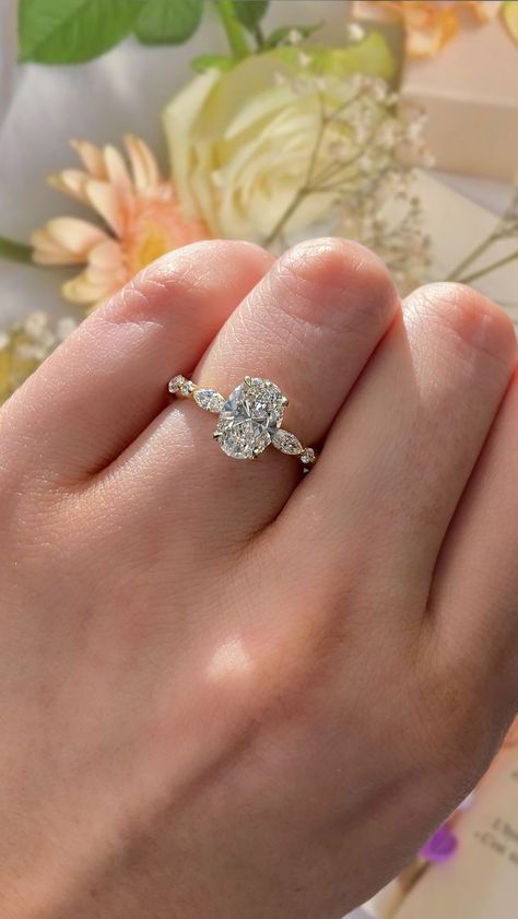 Brilliant Earth Engagement Rings Oval, Engagement Ring Shopping Outfit, Engagement Rings 2024, Wedding Rings Oval Cut, Classic Engagement Ring Oval, Wedding Rings White Gold, Earth Engagement Rings, Pretty Engagement Rings, Dream Wedding Ring