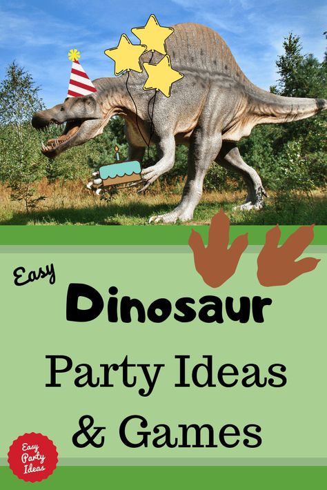 Dinosaur Games For Party, Dino Party Game, Dinosaur Games For Kids Activities, Three Rex Birthday Party Games, Paleontology Birthday Party, Dinosaur Party Games For Kids, Jurassic Park Party Games, Dinosaur Games For Kids Party Ideas, Jurassic Park Games