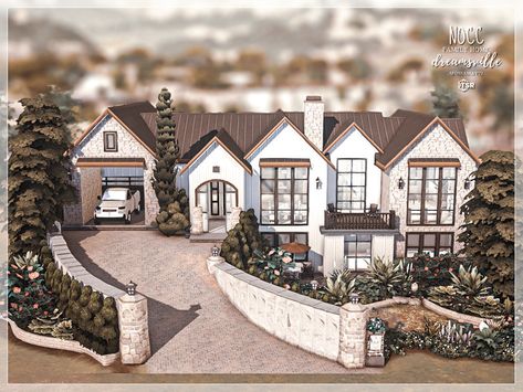 Sims 4 Houses Gallery No Cc, Sims 4 White House, Sims 4 50x40 House, Sims 4 Family House Cc, 30x20 House Plans Sims 4, Sims 4 Large Family Home, Ts4 House Cc, Sims 4 Building Cc, Sims 4 Family Home