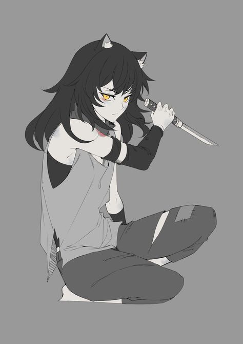 Ninja Shadow, Rwby Oc, Rwby Blake, Anime Eye Makeup, Rwby Ships, Rwby Characters, Blake Belladonna, Team Rwby, Rwby Fanart