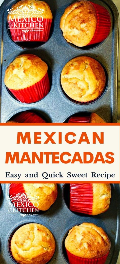 Mantecadas Recipe, Mexican Bakery, Mexican Cookies, Mexican Sweets, Mexican Pastries, Work Recipes, Mexican Treats, Mexican Sweet Breads, Crazy Kitchen