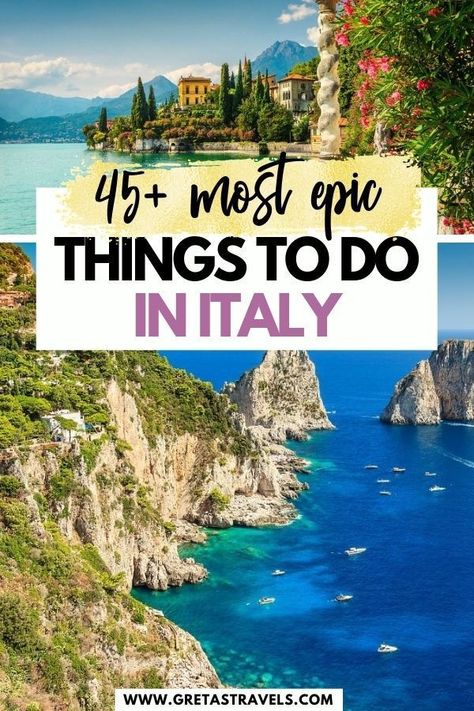 Italy Bucket List, Italy Trip Planning, Italy Destinations, Italian Holiday, Things To Do In Italy, Italy Beautiful, Italy Itinerary, Trip To Italy, Italy Travel Tips