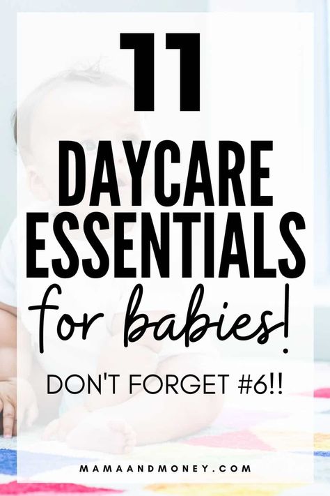 Not sure what to bring to daycare? Check out this list of daycare essentials for babies. Know exactly what you bring with this checklist! Daycare Must Haves Infant, Infant Daycare Checklist, Daycare Tips For Parents, Daycare Bag Checklist Infant, Daycare Packing List Infant, Daycare Essentials Infant, Daycare Bag Infant, Daycare Must Haves, Daycare Checklist