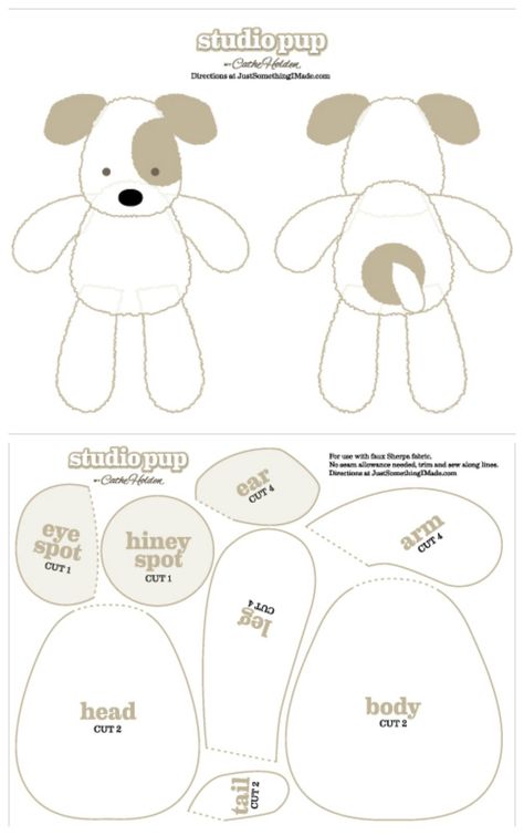 Free Felt & Toy Patterns & Tutorials FB1 Pretty Toys Patterns, Bear Patterns Sewing, Teddy Bear Patterns Free, Dog Sewing Patterns, Memory Bears Pattern, Bear Patterns Free, Teddy Bear Sewing Pattern, Felt Toys Patterns, Knit Toys