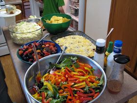 Catholic Cuisine: Confirmation Party Foods Confirmation Party Ideas, Layered Bean Dip, Catholic Confirmation, Confirmation Party, Dove Chocolate, Festival Food, Deli Sandwiches, Reception Food, Tossed Salad