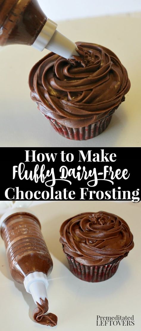 Chocolate Icing Recipe, Dairy Free Chocolate Frosting, Dairy Free Icing, Chocolate Icing Recipes, Chocolate Frosting Recipe, Dairy Free Chocolate Cake, Dairy Free Frosting, Dairy Free Baking, Patisserie Sans Gluten