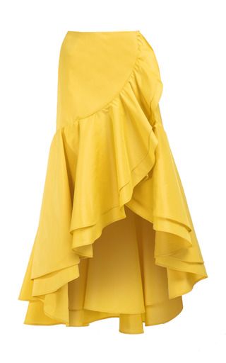 Frilled Skirt, Ruffles Skirt, Frilly Skirt, Frill Skirt, Flounce Skirt, Rock Outfit, Yellow Skirt, Sewing Skirts, Skirt Design