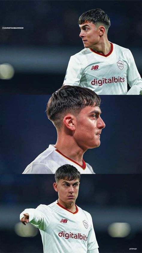 Paulo Dybala Haircut, Dybala Haircut, Soccer Player Hairstyles, Crazy Hair Boys, Dybala Hair, Messi Funny, Football Icon, Mens Haircuts Fade, Shot Hair Styles